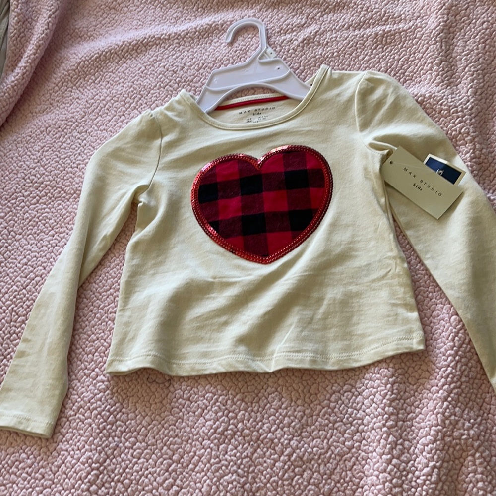 Little girls long sleeve shirt